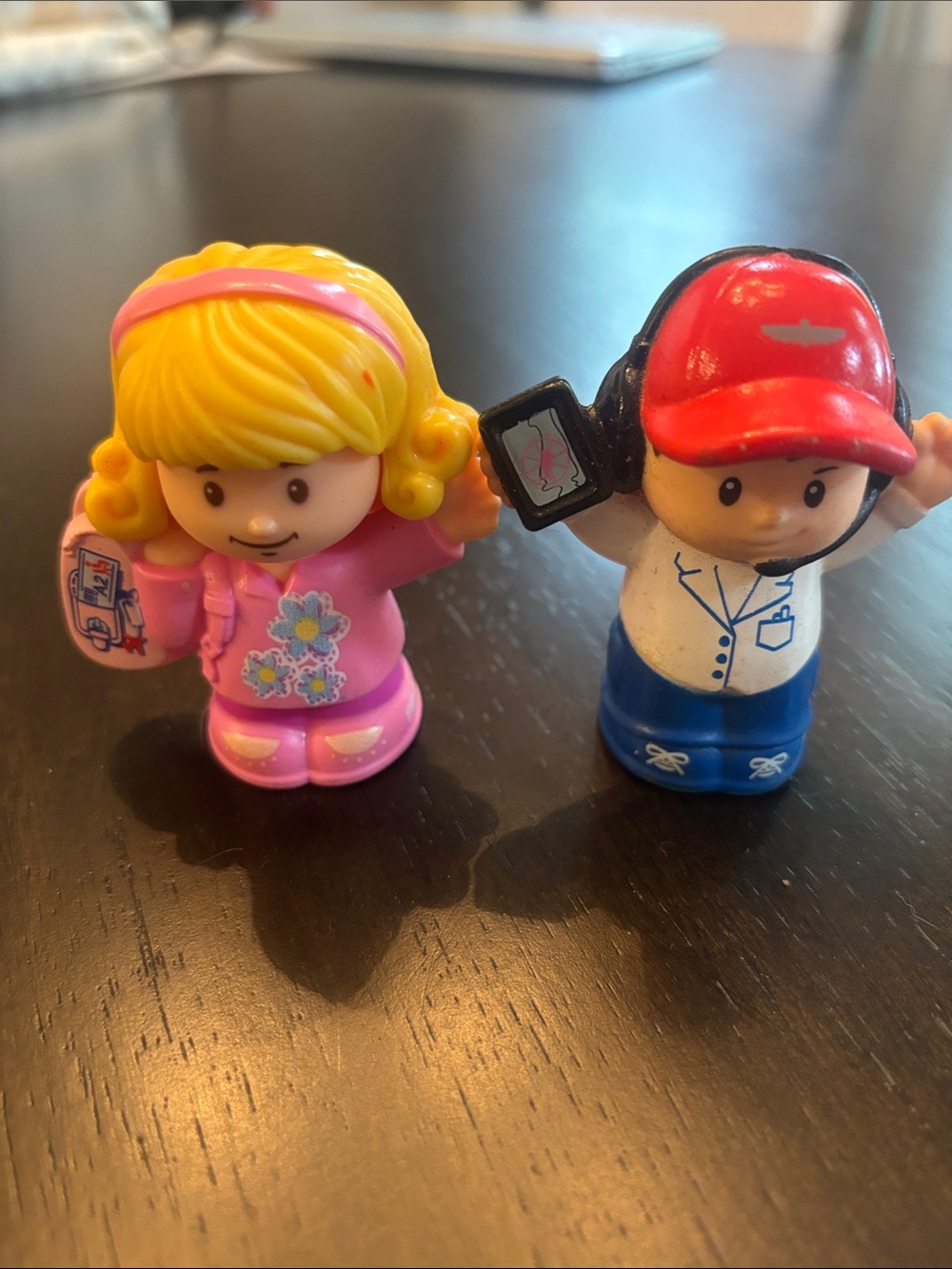 Little People Kids Figure Toy nurse and pilot